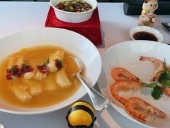 瑶柱鸡汤娃娃菜-悦轩中餐厅·高空江景·杭州柏悦酒店