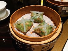 荷芹菌菇水晶饺-北京四季酒店·采逸轩