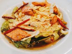 包包菜炒馕-巴依老爷新疆美食(马驹桥店)