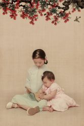 -时光纪亲子全家福照相馆(静安店母女写真父母纪念照)