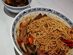 酱爆猪肝面-鲁达面馆本帮风味(共康东路店)