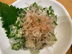 芥末章鱼拌秋葵-胜博殿日式炸猪排(悠唐店)