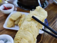 香香脆脆炸鱼肚-章记正宗南岗鱼蛋火锅