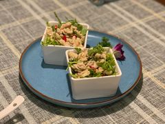 三叶香拌鲜核桃-茶香书香私房菜(北台一路店)