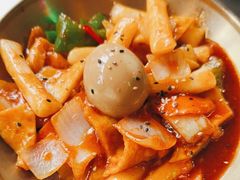 辣炒芝士年糕-釜山火炉·海鲜烤肉(紫藤路店)