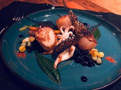 香煎扇贝配迷你混合海鲜-AZUL by FUEL蓝色·法式酒馆(琶醍店)