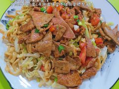 牛肉猪肝炒面-荣荣面馆(丹溪大道店)