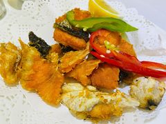 皮骨椒盐三文鱼-新享乐海鲜(翠华路店)