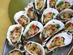 蒜蓉蒸生蚝-乡味海鲜农家菜·巽寮土窑鸡(地道美食店)