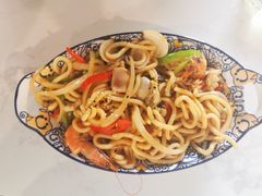 海鲜炒乌冬面-京尚道韩式美食屋(海甸岛店)
