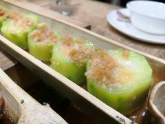 -胡须哥网红竹筒菜