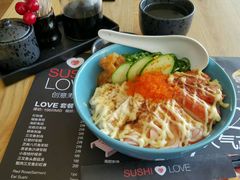 火焰炙烧杂锦盖饭-Sushi Love 创意寿司(丽影广场店)