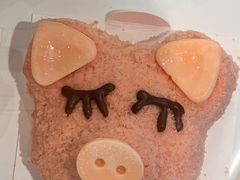 桃桃猪猪表情蛋糕-星巴克(福州三坊七巷店)