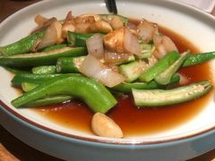 红葱头淋秋葵-渔沧米缸·绍兴美食(万达店)