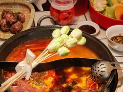 -热火朝天鲜切牛肉火锅(南强街巷店)