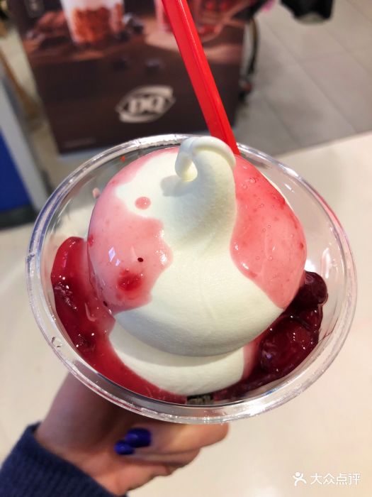 dq(大卫城店)蔓越莓芭菲图片 - 第2张