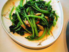 大地鱼炒芥兰苗-潮上潮(南中环店)