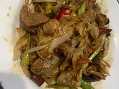 葱爆羊肉-丁里羊肉小镇(天鹅湖总店)