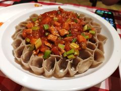 西红柿浇汁莜面-西贝(无锡万象城店)