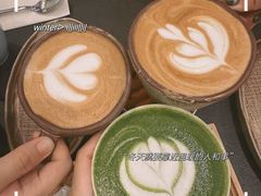 抹茶拿铁-théATRE茶聚场·餐厅(环球金融中心店)