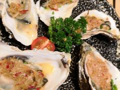 烤生蚝-王鼎精致料理铁板烧(世博源店)