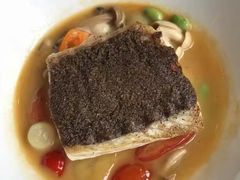 蒸银鳕鱼-Jean Georges