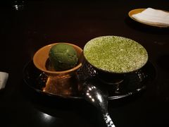 龙井提拉米苏配绿茶冰淇淋-湖滨28中餐厅·西湖宴·杭州君悦酒店