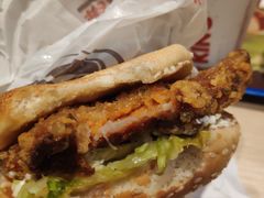 霸辣鸡腿堡-汉堡王(北京通州领展店)