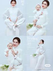点击看大图 -十孕纪高端孕妇亲子摄影