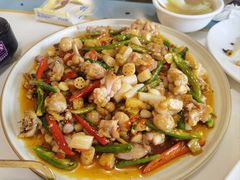 自贡鲜椒爆美蛙-付掌柜在成都·热炒砂锅集(金禾店)
