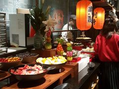 自助取餐区-领鲜活海鲜榴莲自助火锅(东门店)