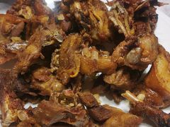 椒盐鸭架-湖庭壹品鸭王·传统北京烤鸭·别墅私房菜·庭院宵夜(江宁店)