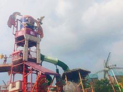 泳池一角-武汉玛雅海滩水公园