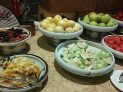 -大中华希尔顿酒店-念自助餐·海南美食·三文鱼