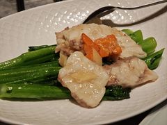 菜心炒斑球-镛记酒家