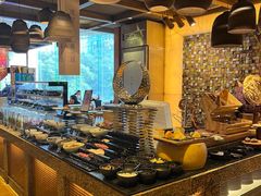 自助取餐区-怡咖啡海鲜自助餐厅(浦东香格里拉店)