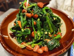 果仁菠菜-柿子树炭烤羊腿(金台路店)