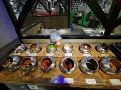 自助调料区-汉拿山烤肉(东直门东方银座店)