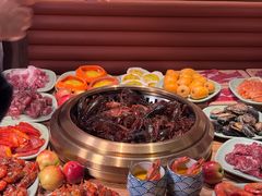 -焰江山海鲜牛排烤肉自助(锦华万达二星店)