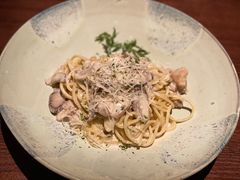 腌肉奶油蘑菇面-404干式熟成牛排馆•聚会餐厅