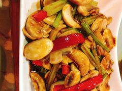 烧汁口蘑-素心斋素食餐厅