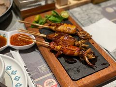 泰烤蜜汁小管鱿鱼-四面泰(万象城店)