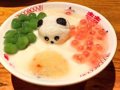 青团爆珠冰豆花-破三川·新川菜(静安大融城店)