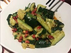 冷榨胡麻油调黄瓜-西贝(无锡万象城店)