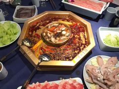 牛油大骨汤-蜀九香火锅(江油店)