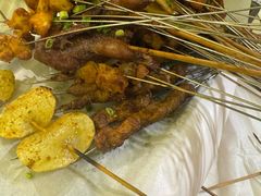 -龚海宝· 烧烤· 羊肉原切挂糊更好吃(庄市店)