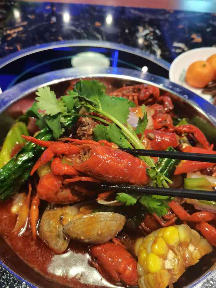 睦记蟹逅煲(宝安店)-"点了三个煲,蟹煲,鸡翅煲,牛蛙煲,除了主.