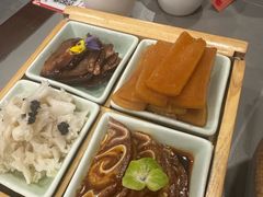 精美四拼盘-苏城小院·园林精致苏州菜(斜塘老街店)