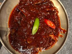 -草家酱蟹炭火烤肉店(珲春南路一店)
