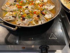 老干妈蒸白鲳鱼-威珀斯酒店·珀萃美食餐厅